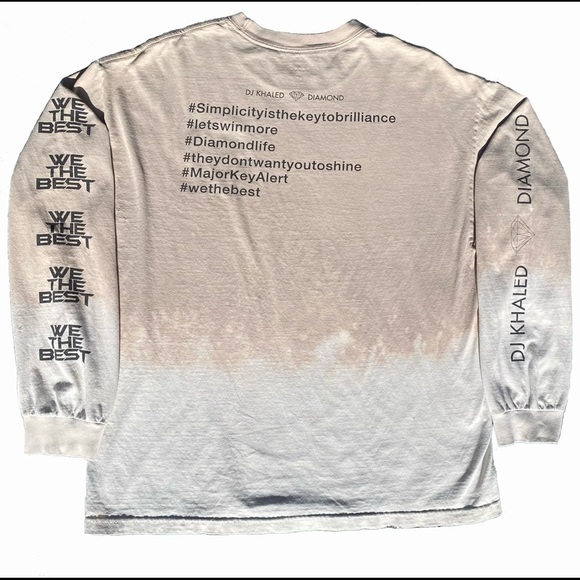 DIAMOND x DJ KHALID rare collab long sleeve tee. - Picture 3 of 4